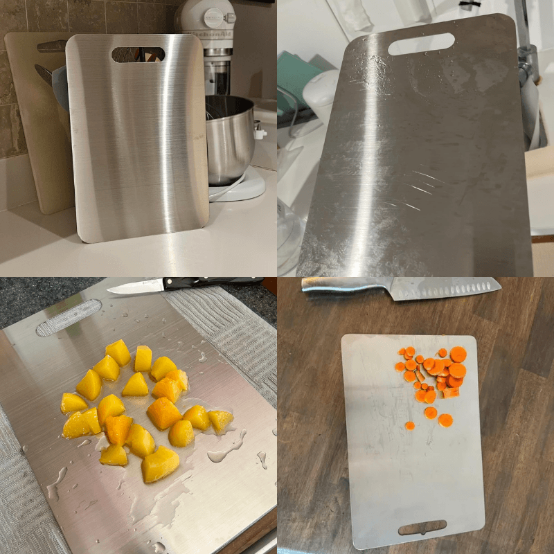 PureSpaces™️ Premium Titanium Cutting Board