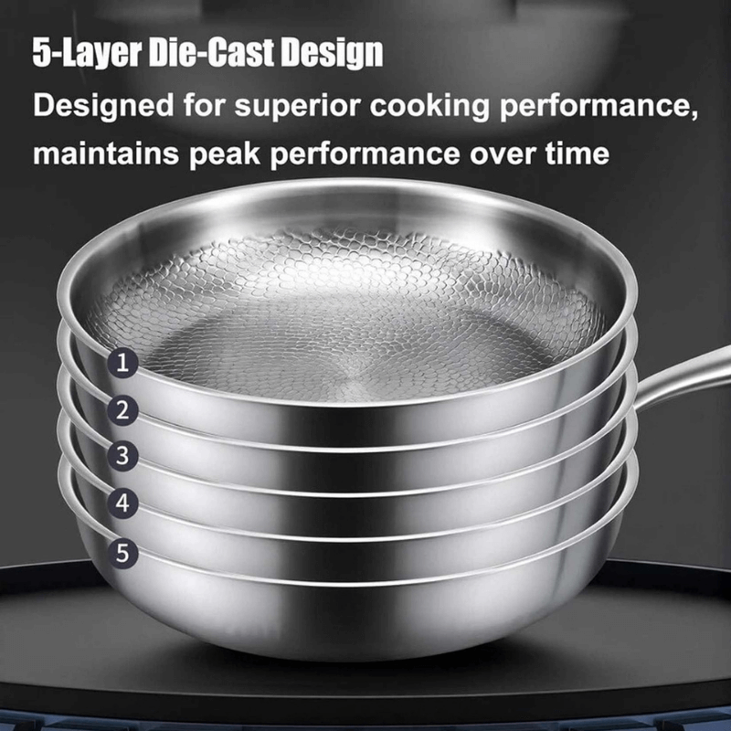 PureSpaces™️  Titanium Hammered Pan